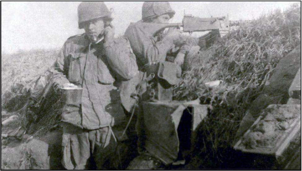 Front lines somewhere in Europe